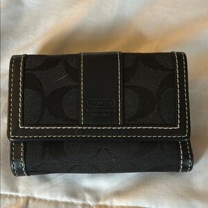 Coach Black Wallet